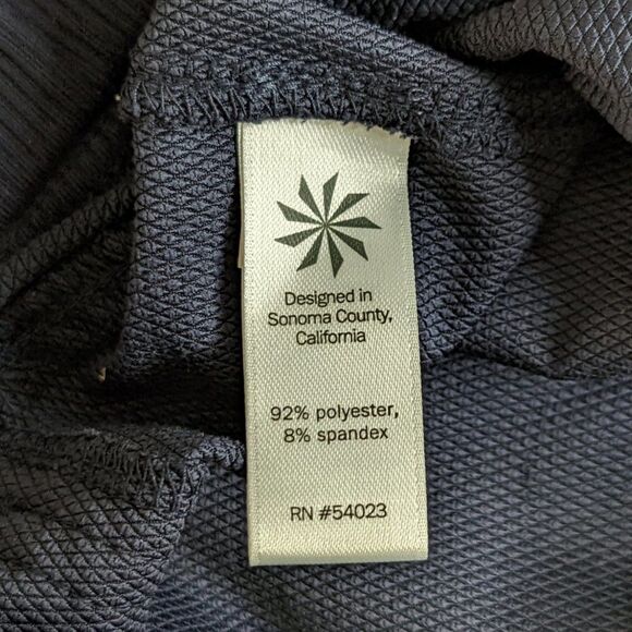 Athleta Women's Dark Blue Athletic Pants SZ 4 - Picture 6 of 6